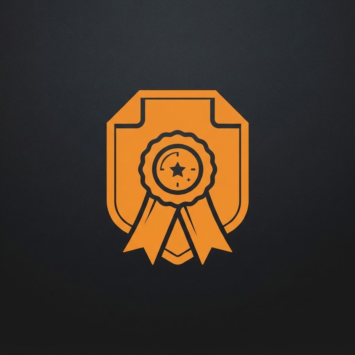 License certification document with seal icon